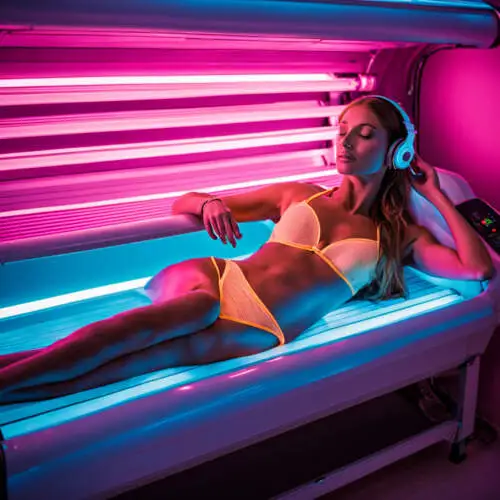 headphones in tanning bed headphones in tanning bed