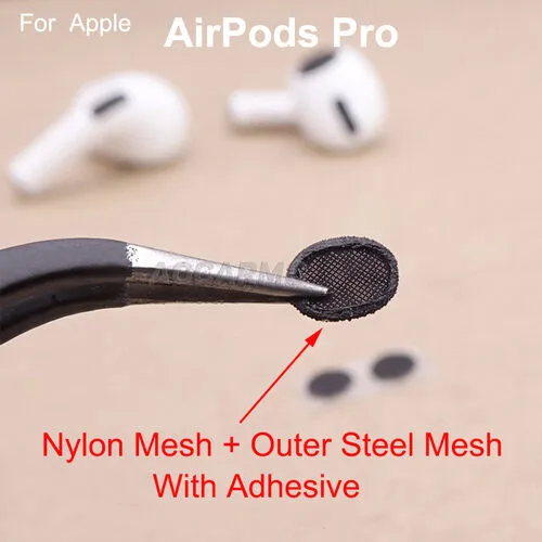 preserving the sound of earbud when replacing the mesh preserving the sound of earbud when replacing the mesh