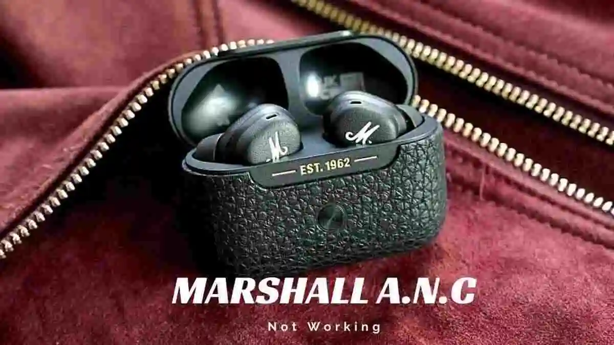 Marshall Motif A.N.C. One Side Not Working (Solved)