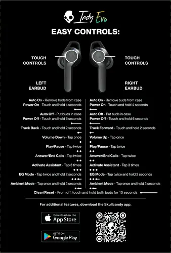 Skullcandy indy Evo User manual Skullcandy indy Evo User manual